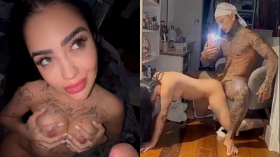 Rainha do Funk Mc Mirella fez sexo anal e rebolando na pica do Funkeiro Dynho Alves